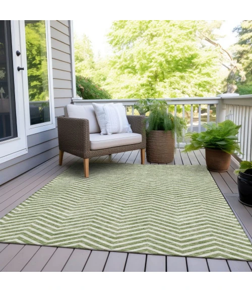Addison Chantille ACN934-Green 8 ft. X 10 ft. Rectangle Rug