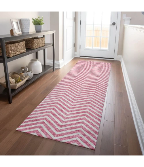 Addison Chantille ACN934-Pink 2 ft. 3 in. X 7 ft. 6 in. Rectangle Rug