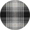 Addison Chantille ACN935-Black 8 ft. X 8 ft. Round Rug