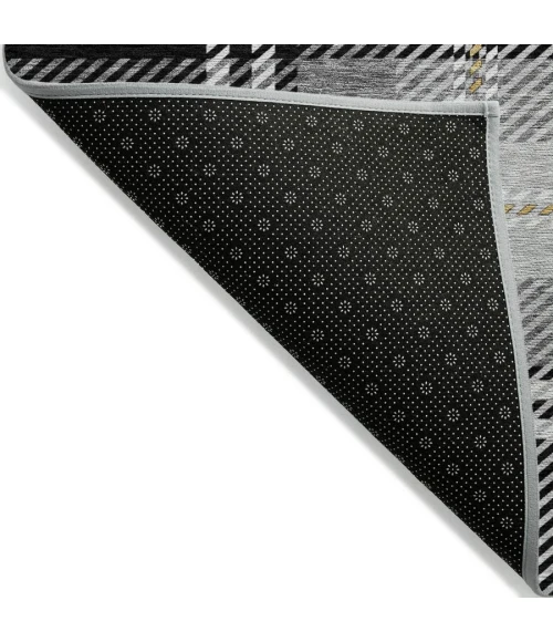 Addison Chantille ACN935-Black 2 ft. 3 in. X 7 ft. 6 in. Rectangle Rug