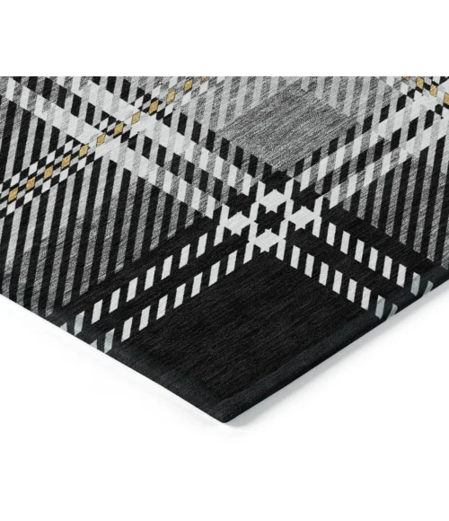 Addison Chantille ACN935-Black 2 ft. 3 in. X 7 ft. 6 in. Rectangle Rug