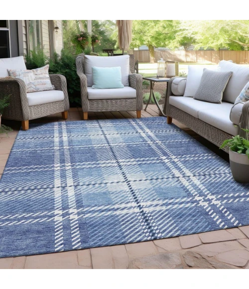 Addison Chantille ACN935-Denim 8 ft. X 10 ft. Rectangle Rug