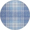 Addison Chantille ACN935-Denim 8 ft. X 8 ft. Round Rug