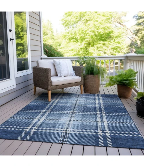 Addison Chantille ACN935-Navy 5 ft. X 7 ft. 6 in. Rectangle Rug