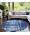 Addison Chantille ACN935-Navy 8 ft. X 8 ft. Round Rug