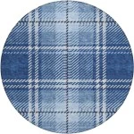 Addison Chantille ACN935-Navy 8 ft. X 8 ft. Round Rug