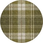 Addison Chantille ACN935-Olive 8 ft. X 8 ft. Round Rug