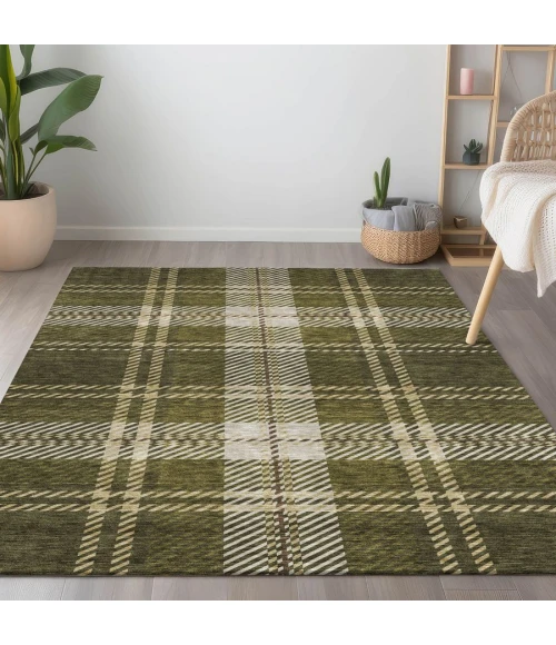 Addison Chantille ACN935-Olive 5 ft. X 7 ft. 6 in. Rectangle Rug