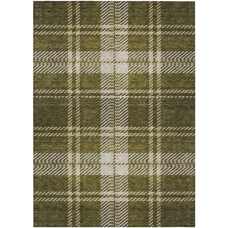 Addison Chantille ACN935-Olive 5 ft. X 7 ft. 6 in. Rectangle Rug