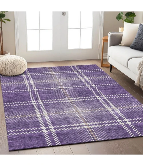 Addison Chantille ACN935-Purple 5 ft. X 7 ft. 6 in. Rectangle Rug