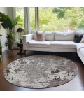 Addison Chantille ACN936-Taupe 8 ft. X 8 ft. Round Rug