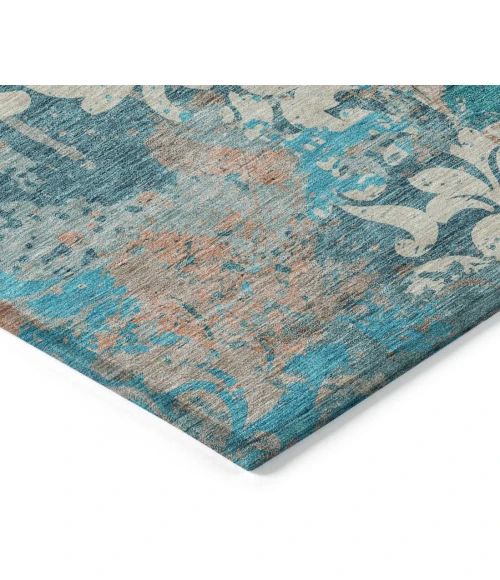 Addison Chantille ACN936-Teal 3 ft. X 5 ft. Rectangle Rug