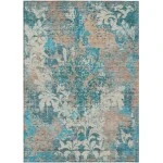 Addison Chantille ACN936-Teal 5 ft. X 7 ft. 6 in. Rectangle Rug