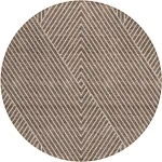 Addison Chantille ACN937-Brown 8 ft. X 8 ft. Round Rug