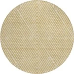 Addison Chantille ACN937-Gold 8 ft. X 8 ft. Round Rug
