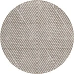 Addison Chantille ACN937-Taupe 8 ft. X 8 ft. Round Rug