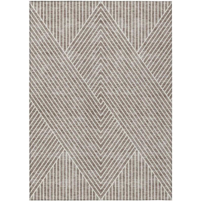 Addison Chantille ACN937-Taupe 9 ft. X 12 ft. Rectangle Rug