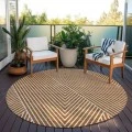 Addison Chantille ACN937-Terracotta 8 ft. X 8 ft. Round Rug