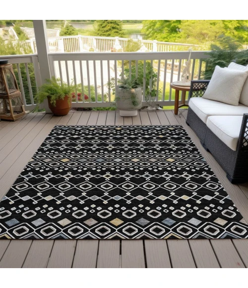 Addison Chantille ACN938-Black 8 ft. X 10 ft. Rectangle Rug