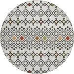 Addison Chantille ACN938-Ivory 8 ft. X 8 ft. Round Rug