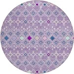 Addison Chantille ACN938-Lavender 8 ft. X 8 ft. Round Rug
