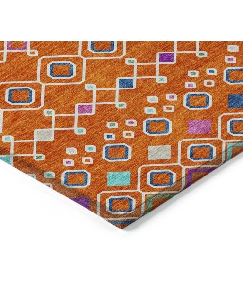 Addison Chantille ACN938-Orange 8 ft. X 10 ft. Rectangle Rug