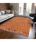 Addison Chantille ACN938-Orange 8 ft. X 10 ft. Rectangle Rug