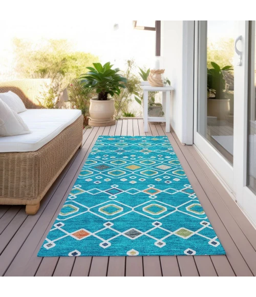 Addison Chantille ACN938-Teal 2 ft. 3 in. X 7 ft. 6 in. Rectangle Rug