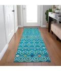 Addison Chantille ACN938-Teal 2 ft. 3 in. X 7 ft. 6 in. Rectangle Rug