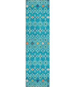 Addison Chantille ACN938-Teal 2 ft. 3 in. X 7 ft. 6 in. Rectangle Rug