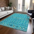 Addison Chantille ACN938-Teal 5 ft. X 7 ft. 6 in. Rectangle Rug