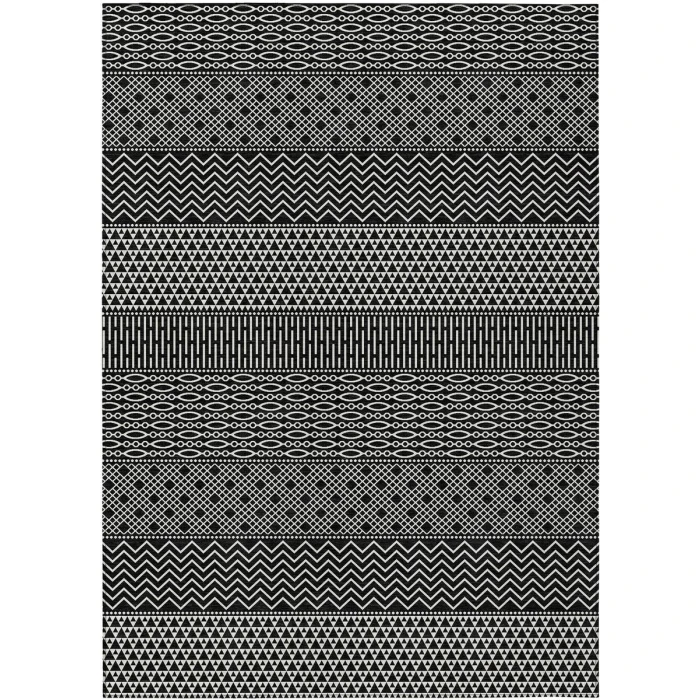 Addison Chantille ACN939-Black 9 ft. X 12 ft. Rectangle Rug