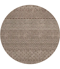 Addison Chantille ACN939-Brown 8 ft. X 8 ft. Round Rug