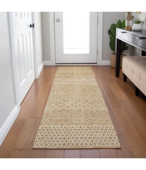 Addison Chantille ACN939-Gold 2 ft. 3 in. X 7 ft. 6 in. Rectangle Rug