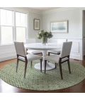 Addison Chantille ACN939-Green 8 ft. X 8 ft. Round Rug