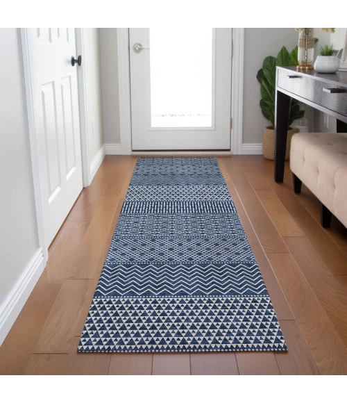 Addison Chantille ACN939-Navy 2 ft. 3 in. X 7 ft. 6 in. Rectangle Rug