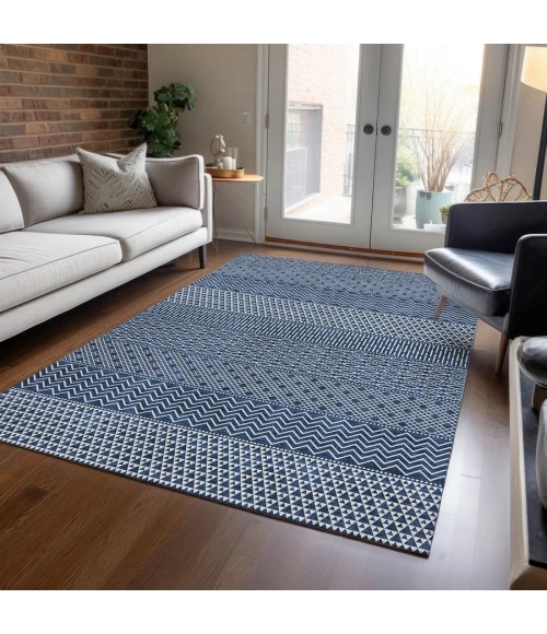 Addison Chantille ACN939-Navy 3 ft. X 5 ft. Rectangle Rug