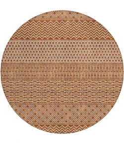 Addison Chantille ACN939-Paprika 8 ft. X 8 ft. Round Rug