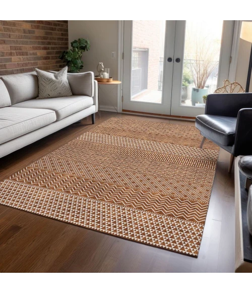 Addison Chantille ACN939-Paprika 3 ft. X 5 ft. Rectangle Rug