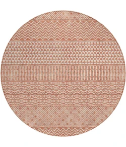 Addison Chantille ACN939-Salmon 8 ft. X 8 ft. Round Rug