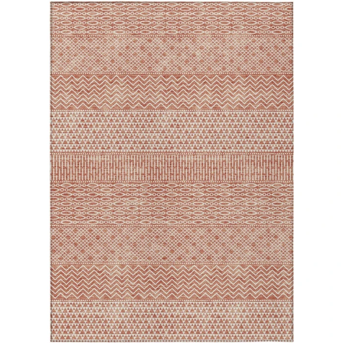 Addison Chantille ACN939-Salmon 8 ft. X 10 ft. Rectangle Rug