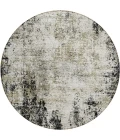 Addison Chantille ACN940-Black 8 ft. X 8 ft. Round Rug