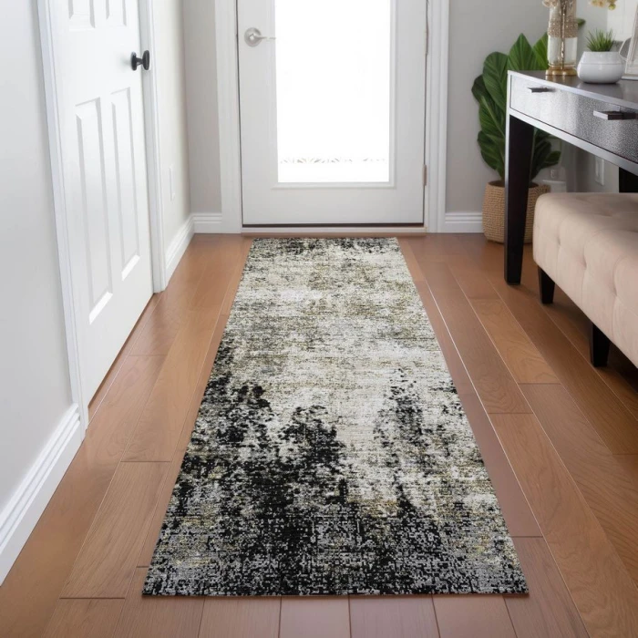 Addison Chantille ACN940-Black 2 ft. 3 in. X 7 ft. 6 in. Rectangle Rug
