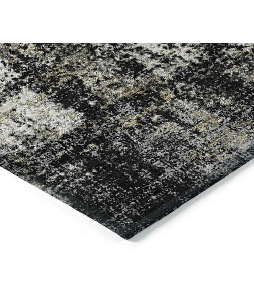 Addison Chantille ACN940-Black 8 ft. X 8 ft. Round Rug