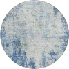 Addison Chantille ACN940-Denim 8 ft. X 8 ft. Round Rug