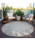 Addison Chantille ACN940-Gray 8 ft. X 8 ft. Round Rug