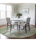 Addison Chantille ACN940-Green 8 ft. X 8 ft. Round Rug