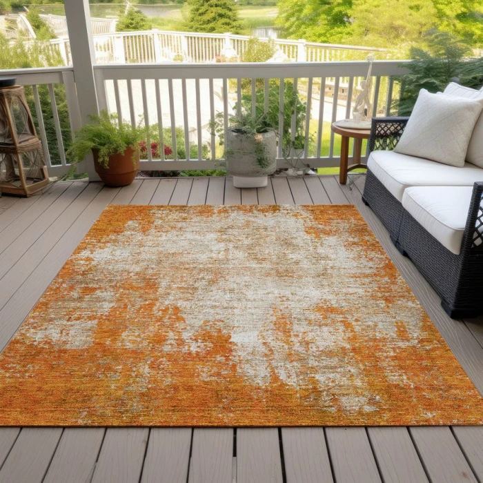 Addison Chantille ACN940-Orange 3 ft. X 5 ft. Rectangle Rug
