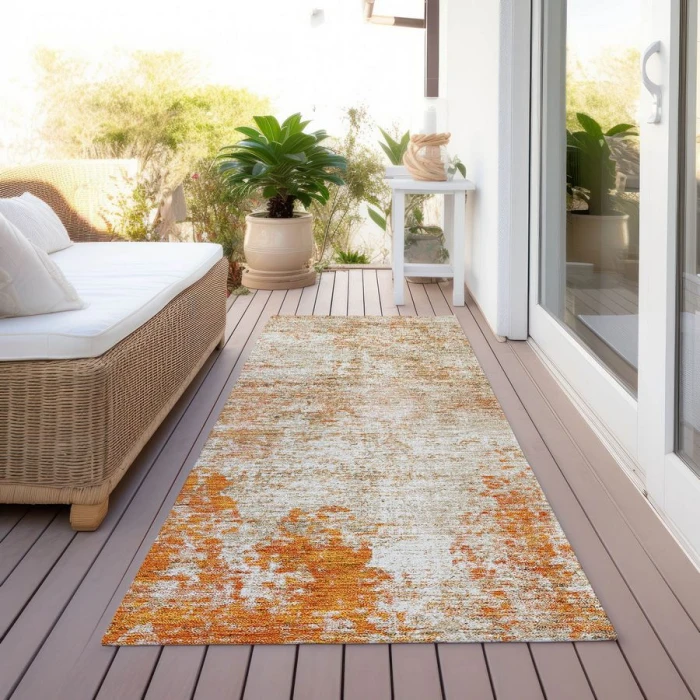Addison Chantille ACN940-Orange 2 ft. 3 in. X 7 ft. 6 in. Rectangle Rug