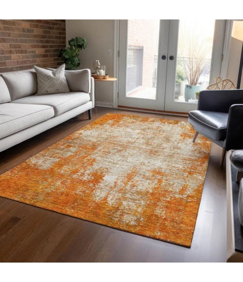Addison Chantille ACN940-Orange 8 ft. X 10 ft. Rectangle Rug